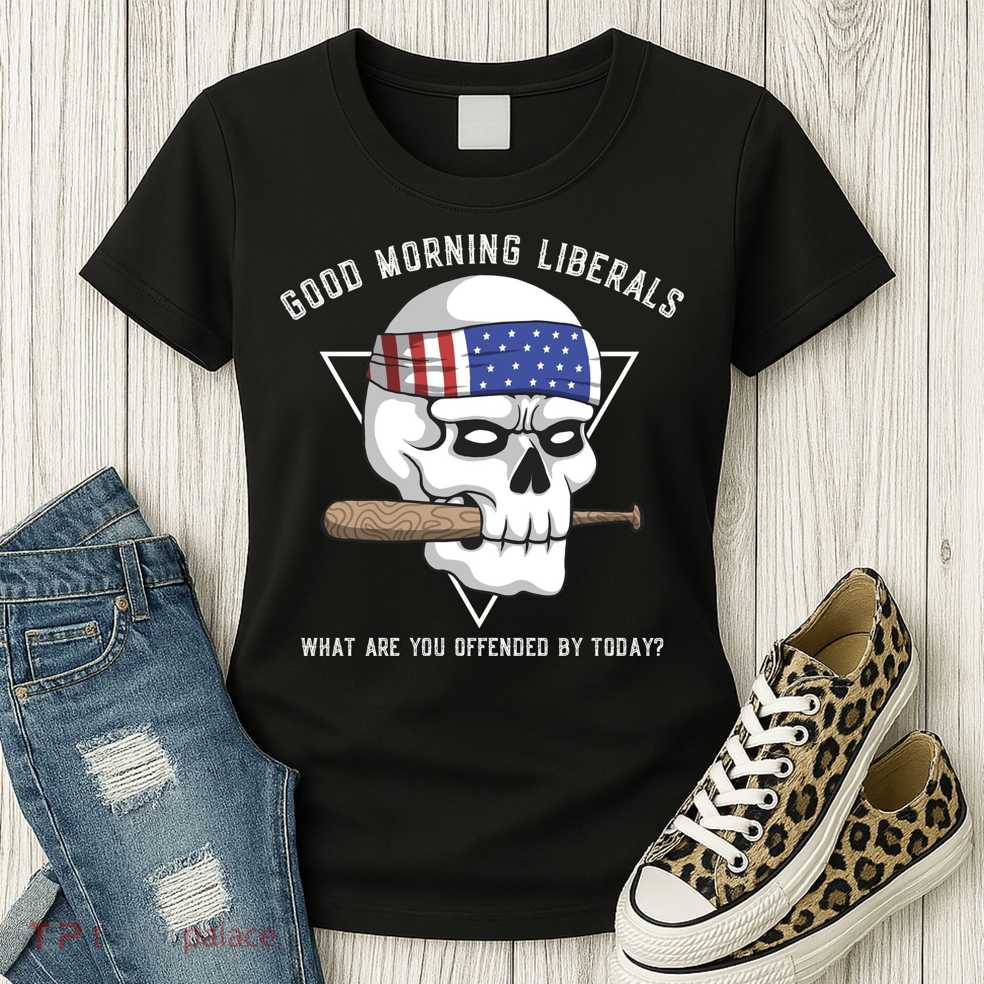 Funny Conservative Anti Liberal Anti Woke Women's T-Shirt