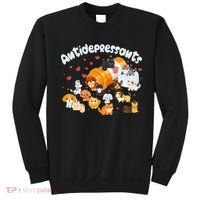 Funny Cute Antidepressants Pets Puppies And Kittens Sweatshirt thumb 0
