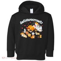 Funny Cute Antidepressants Pets Puppies And Kittens Toddler Hoodie thumb 0