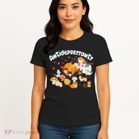 Funny Cute Antidepressants Pets Puppies And Kittens Women's T-Shirt thumb 4