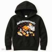 Funny Cute Antidepressants Pets Puppies And Kittens Kids Hoodie thumb 0