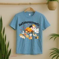Funny Cute Antidepressants Pets Puppies And Kittens T-Shirt thumb 2
