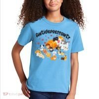 Funny Cute Antidepressants Pets Puppies And Kittens Kids T-Shirt thumb 2