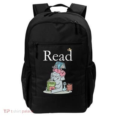 Funny Cute Animals Read Book Fan Backpack