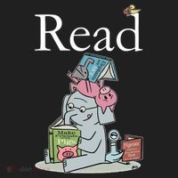Funny Cute Animals Read Book Fan Tumbler thumb 3