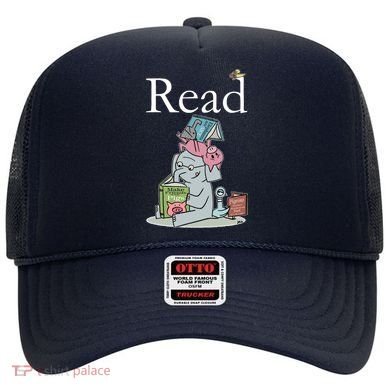 Funny Cute Animals Read Book Fan Hat