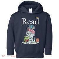 Funny Cute Animals Read Book Fan Toddler Hoodie thumb 0