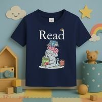 Funny Cute Animals Read Book Fan Toddler T-Shirt thumb 3