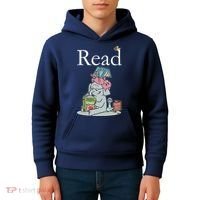 Funny Cute Animals Read Book Fan Kids Hoodie thumb 4