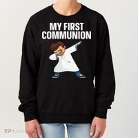 First Communion Art For 1st Holy Communion Women's Sweatshirt thumb 0