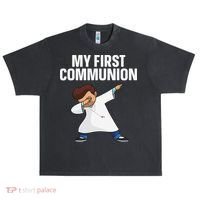 First Communion Art For 1st Holy Communion Urban Oversized Heavyweight T-Shirt thumb 0