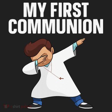 First Communion Art For 1st Holy Communion Urban Oversized Heavyweight T-Shirt