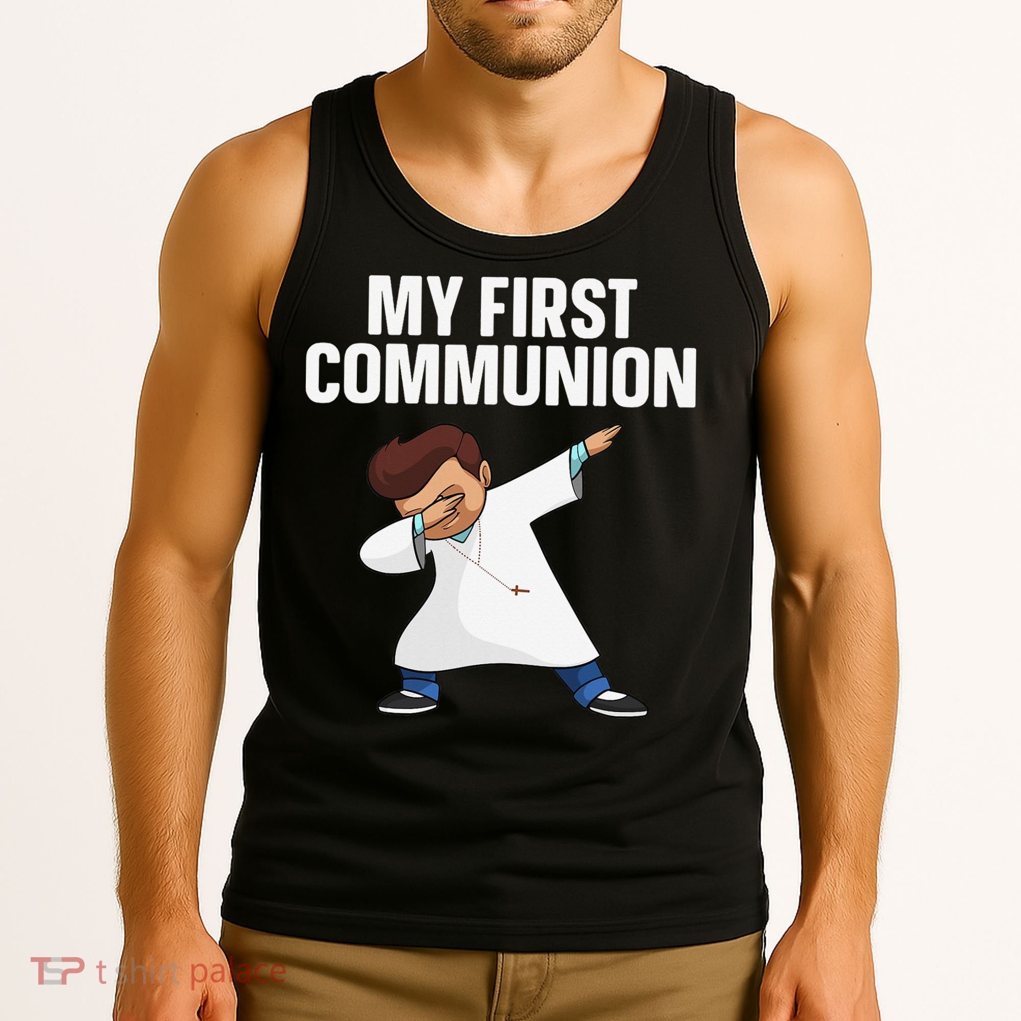 First Communion Art For 1st Holy Communion Tank Top