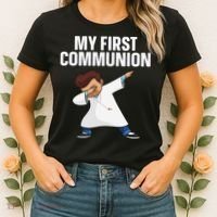 First Communion Art For 1st Holy Communion Women's T-Shirt thumb 2