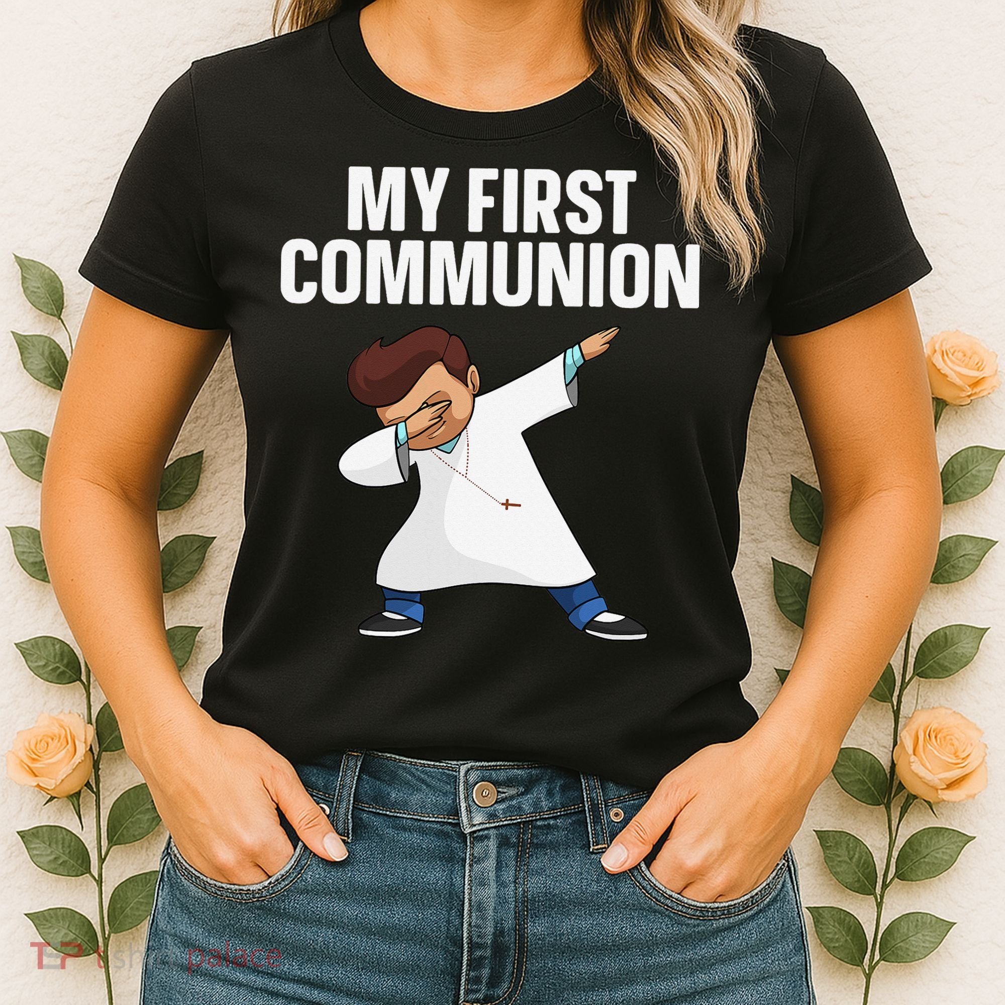 First Communion Art For 1st Holy Communion Women's T-Shirt