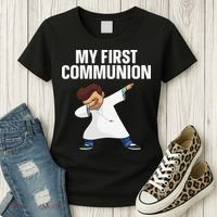 First Communion Art For 1st Holy Communion Women's T-Shirt thumb 3