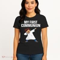 First Communion Art For 1st Holy Communion Women's T-Shirt thumb 4