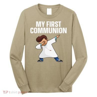 First Communion Art For 1st Holy Communion Long Sleeve Shirt