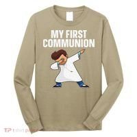 First Communion Art For 1st Holy Communion Long Sleeve Shirt thumb 0