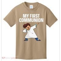 First Communion Art For 1st Holy Communion Kids T-Shirt thumb 0