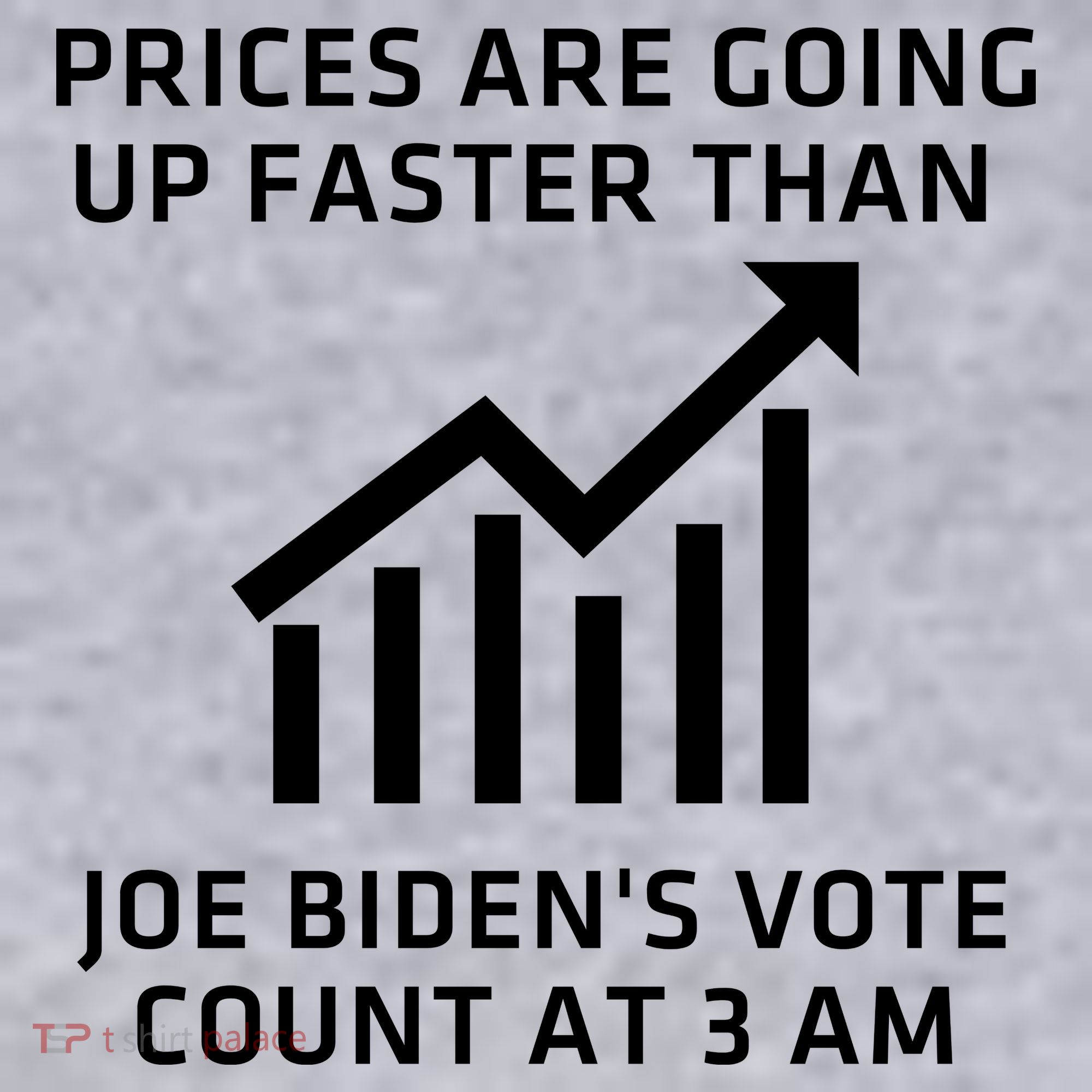 Funny Conservative Anti Joe Biden Inflation Women's Racerback Cropped Tank