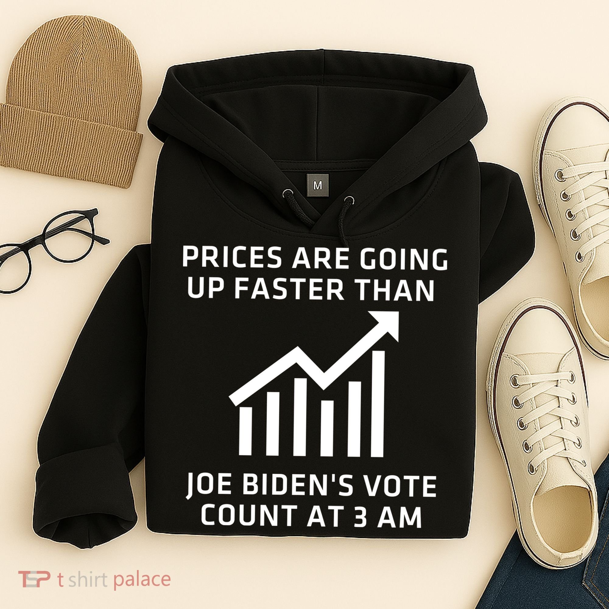 Funny Conservative Anti Joe Biden Inflation Hoodie