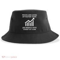 Funny Conservative Anti Joe Biden Inflation Sustainable Bucket Hat thumb 0