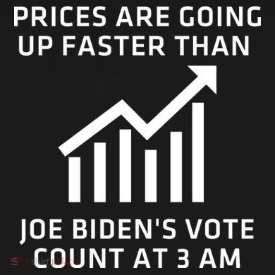 Funny Conservative Anti Joe Biden Inflation Sustainable Bucket Hat