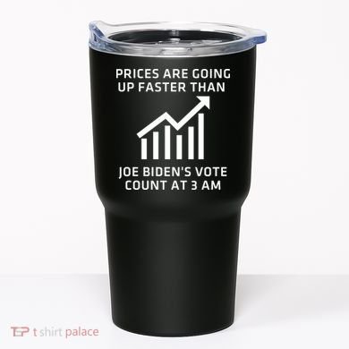 Funny Conservative Anti Joe Biden Inflation Tumbler