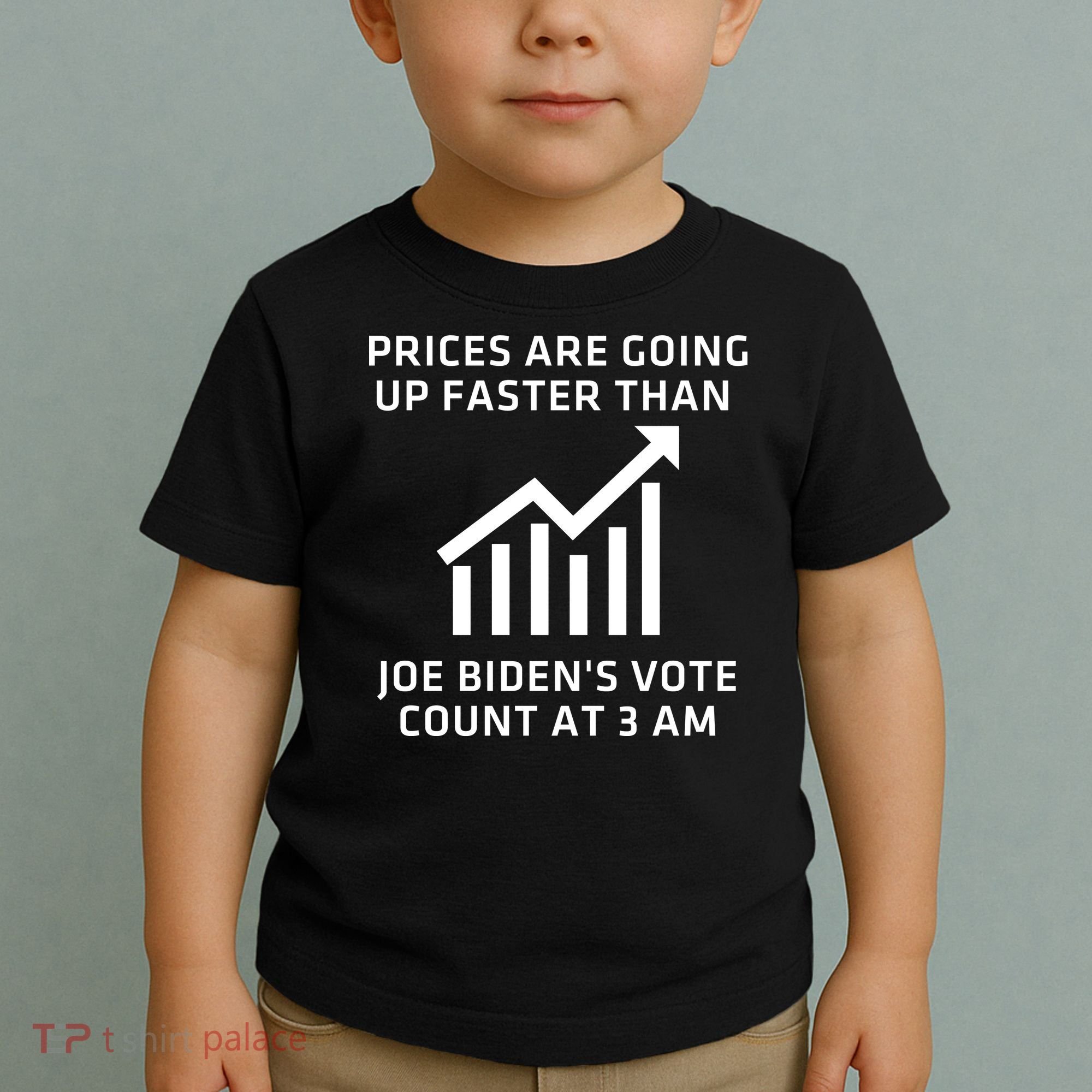 Funny Conservative Anti Joe Biden Inflation Toddler T-Shirt