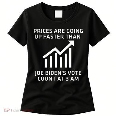 Funny Conservative Anti Joe Biden Inflation Women's T-Shirt