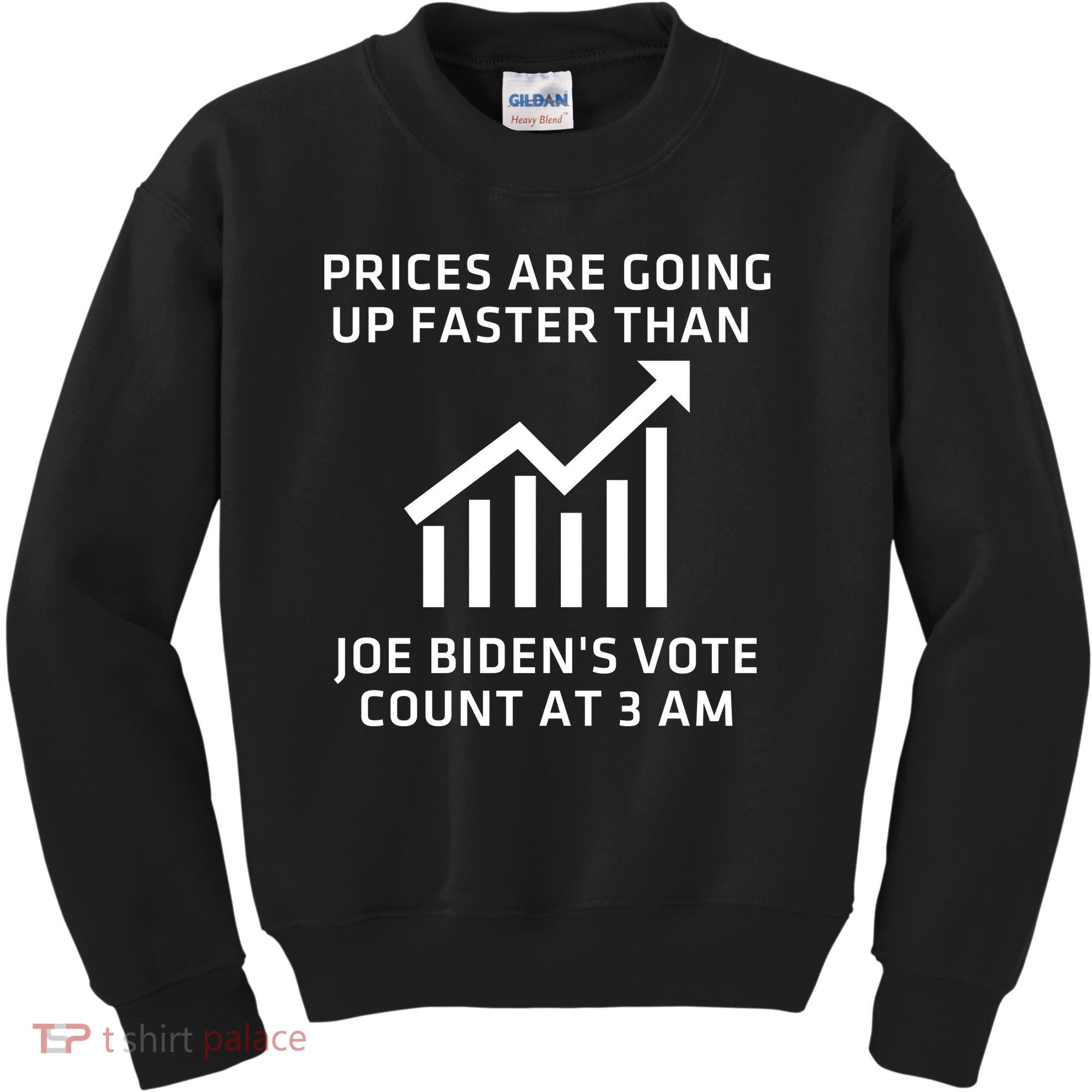 Funny Conservative Anti Joe Biden Inflation Kids Sweatshirt