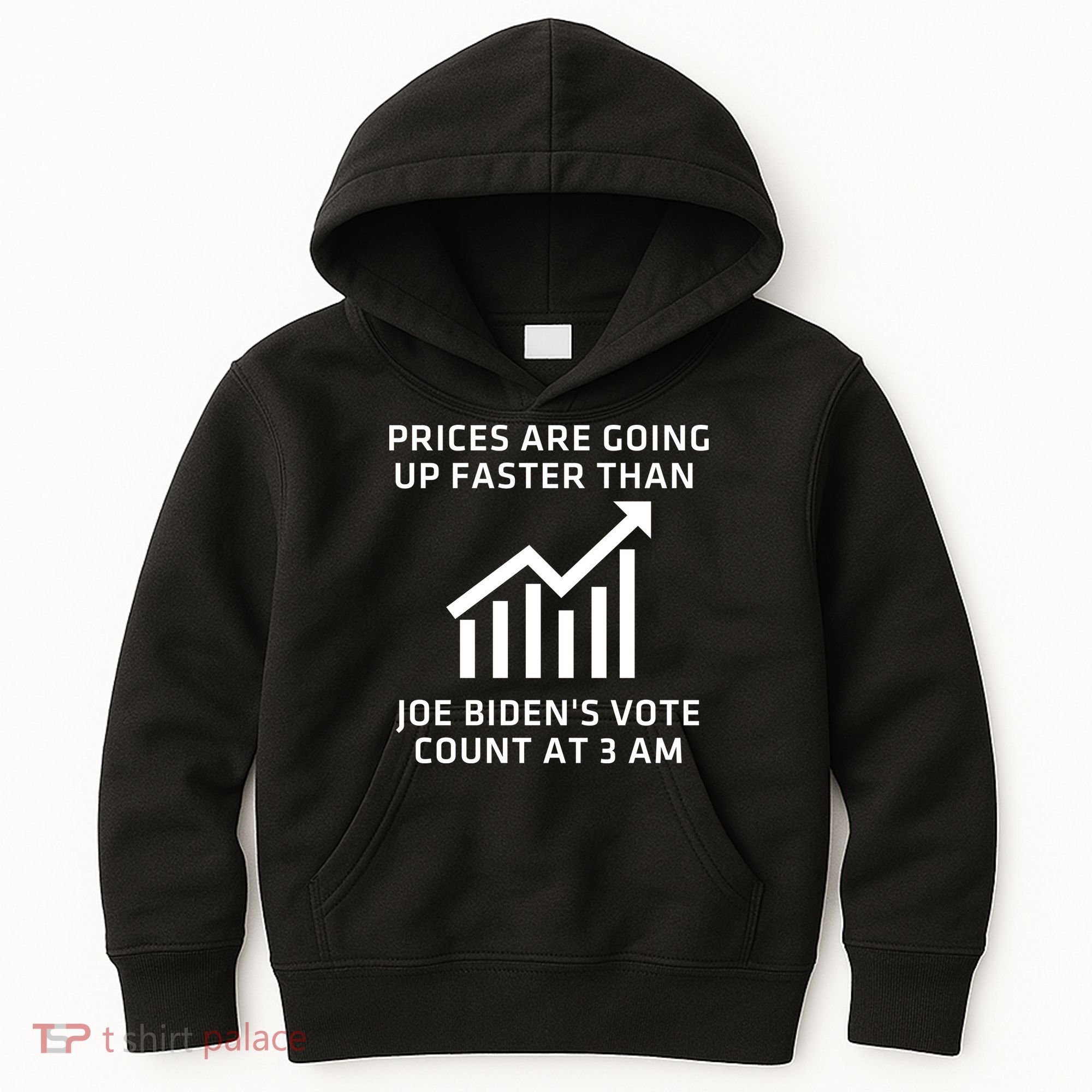 Funny Conservative Anti Joe Biden Inflation Kids Hoodie