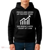Funny Conservative Anti Joe Biden Inflation Kids Hoodie thumb 4