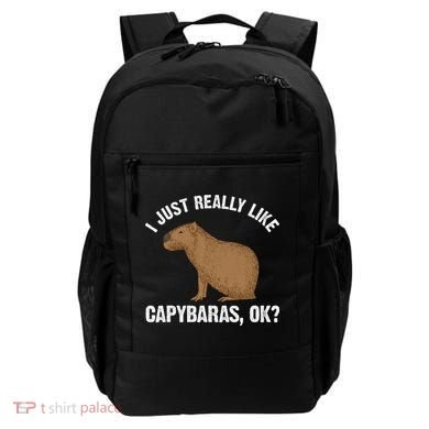 Funny Capybara Art For Rodent Capybara Lover Backpack