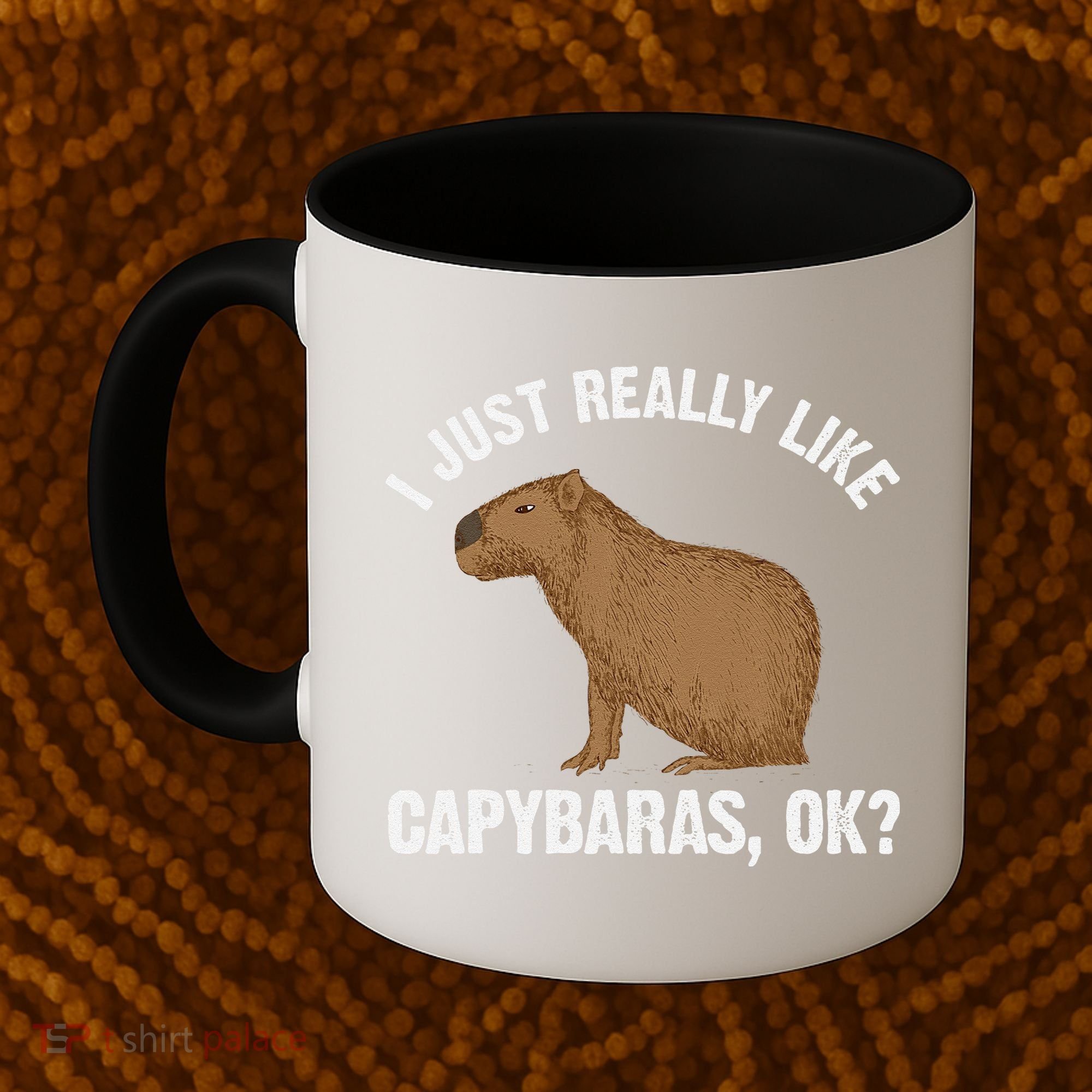 Funny Capybara Art For Rodent Capybara Lover Coffee Mug