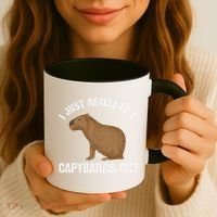 Funny Capybara Art For Rodent Capybara Lover Coffee Mug thumb 3