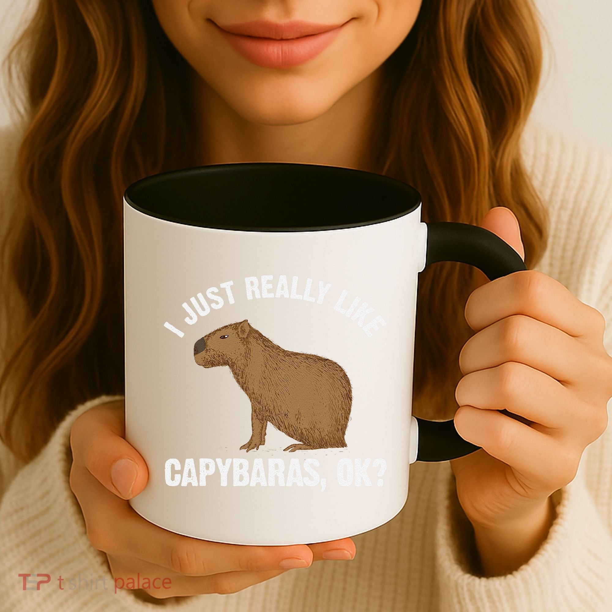 Funny Capybara Art For Rodent Capybara Lover Coffee Mug