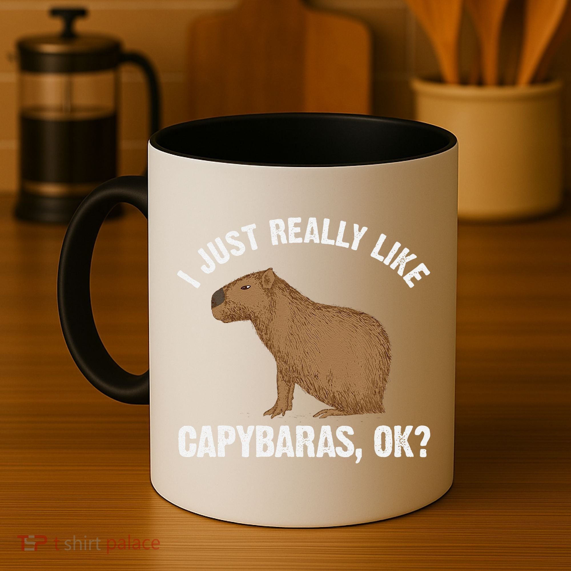 Funny Capybara Art For Rodent Capybara Lover Coffee Mug