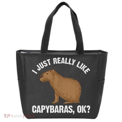 Funny Capybara Art For Rodent Capybara Lover Tote Bag