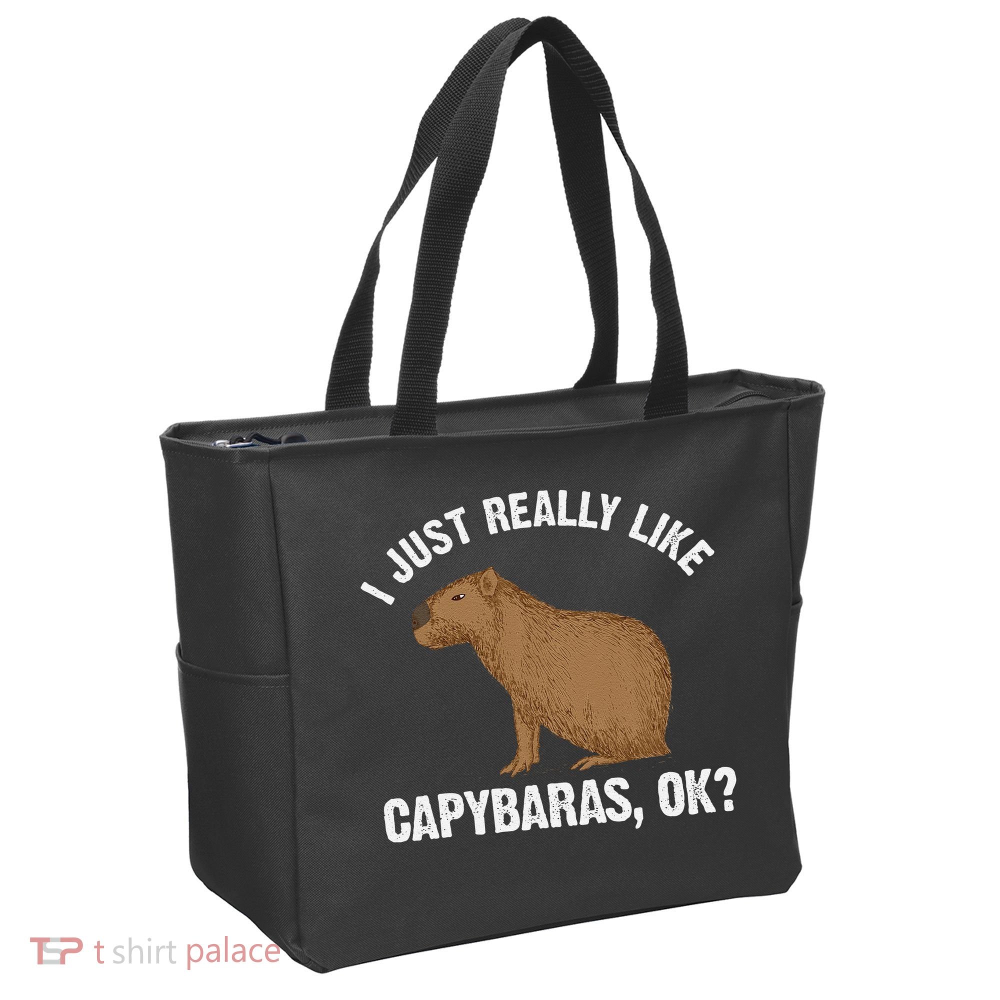 Funny Capybara Art For Rodent Capybara Lover Tote Bag