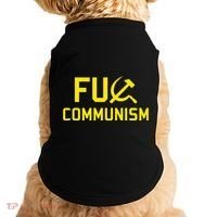 Fu Communism Anti Communist Protest Doggie Tank thumb 0