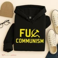 Fu Communism Anti Communist Protest Hoodie thumb 4