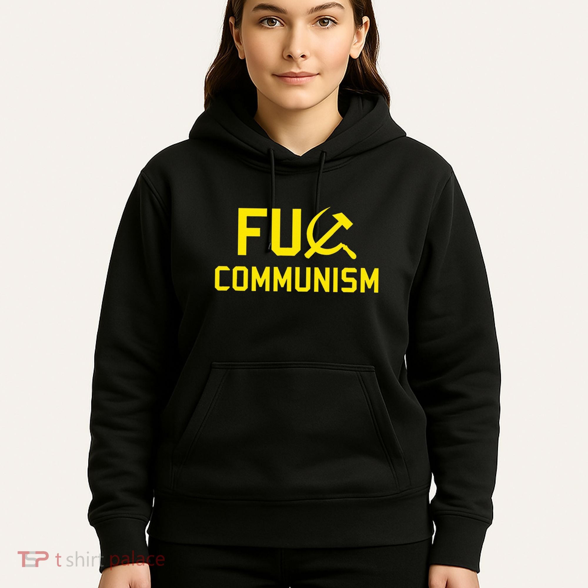 Fu Communism Anti Communist Protest Hoodie