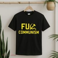 Fu Communism Anti Communist Protest T-Shirt thumb 2
