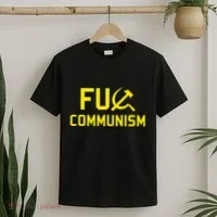 Fu Communism Anti Communist Protest T-Shirt thumb 2