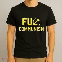 Fu Communism Anti Communist Protest T-Shirt thumb 3