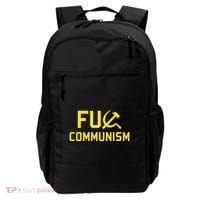 Fu Communism Anti Communist Protest Backpack thumb 0