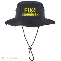 Fu Communism Anti Communist Protest Bucket Hat thumb 0