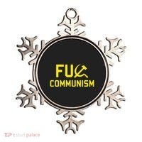 Fu Communism Anti Communist Protest Ornament thumb 0